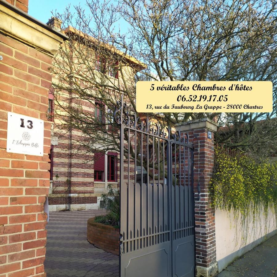 L'Echappee Belle Bed & Breakfast Chartres Dış mekan fotoğraf